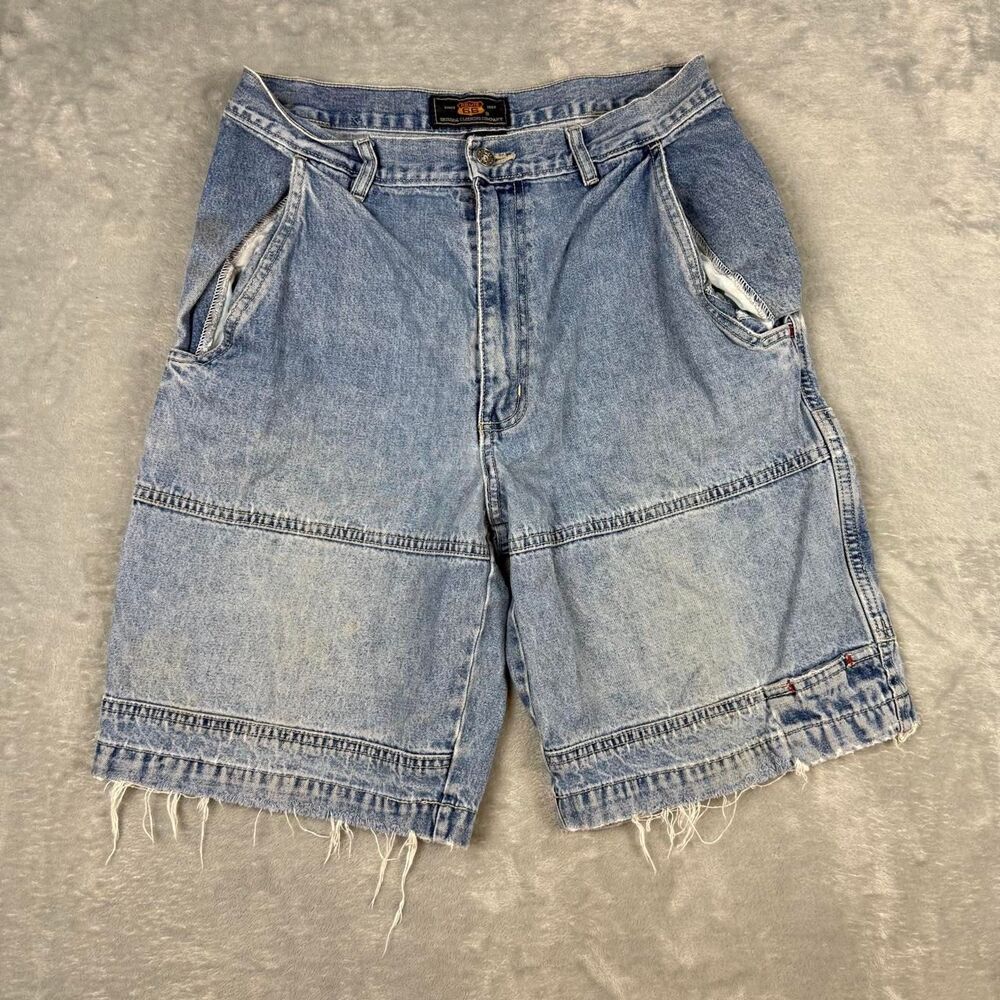 Route-66 Men's Blue Shorts